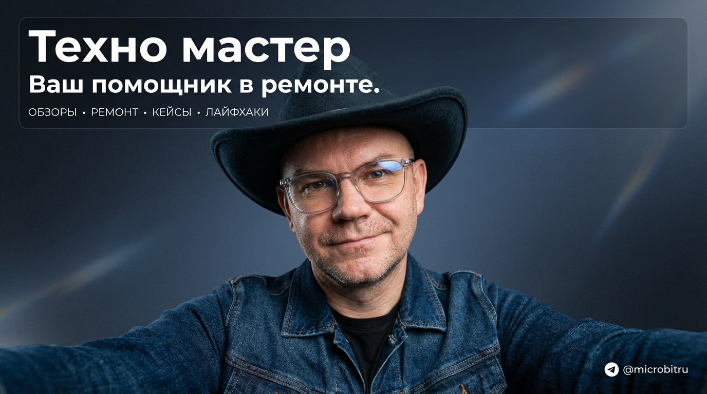 Обзоры, ремонт, техника, кейсы, лайфхаки