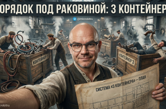 Система организации пространства под раковиной с тремя контейнерами для хранения.