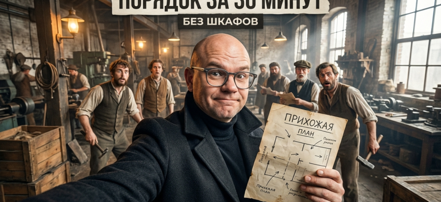 Порядок в прихожей, советы по организации пространства