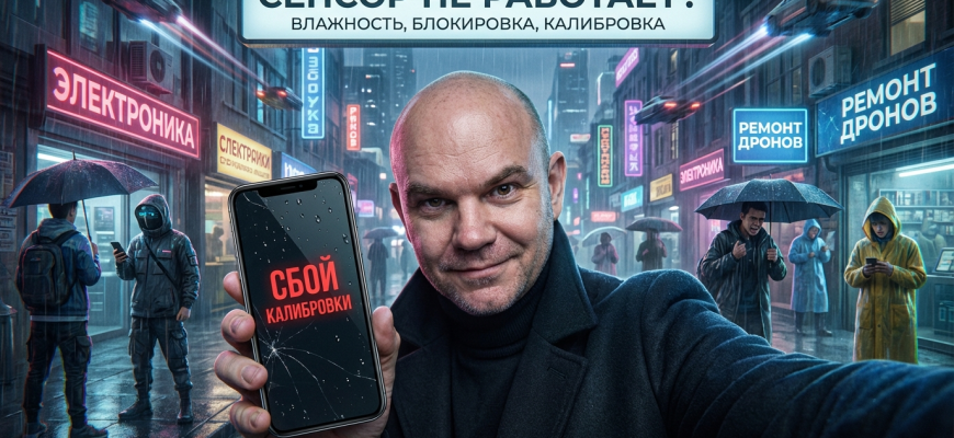 Сенсорная панель ноутбука, которая не реагирует на прикосновения.