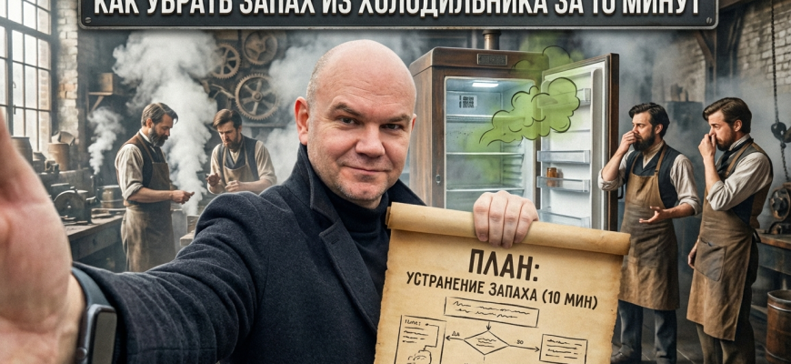 Способы устранения неприятного запаха в холодильнике в домашних условиях