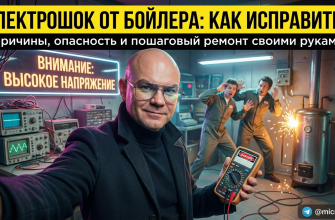 Бойлер, который бьет током через воду, опасные причины и советы по устранению проблемы.