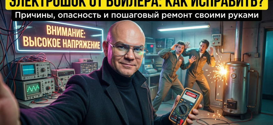 Бойлер, который бьет током через воду, опасные причины и советы по устранению проблемы.