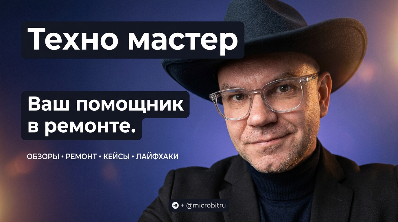 Обзоры, ремонт, техника, кейсы, лайфхаки