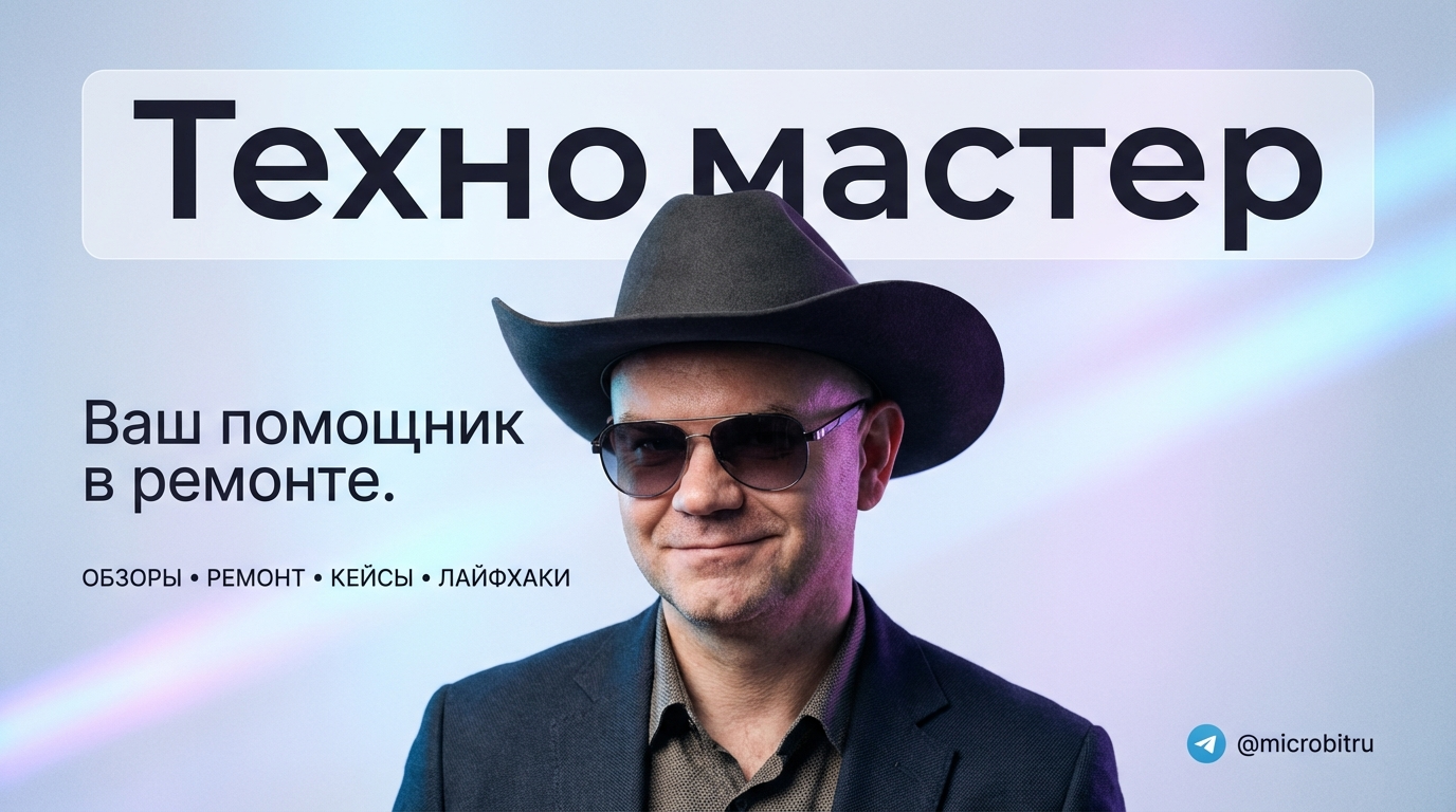 Обзоры, ремонт, техника, кейсы, лайфхаки