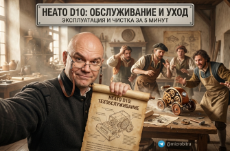 Робот-пылесос Neato D10 во время процесса обслуживания