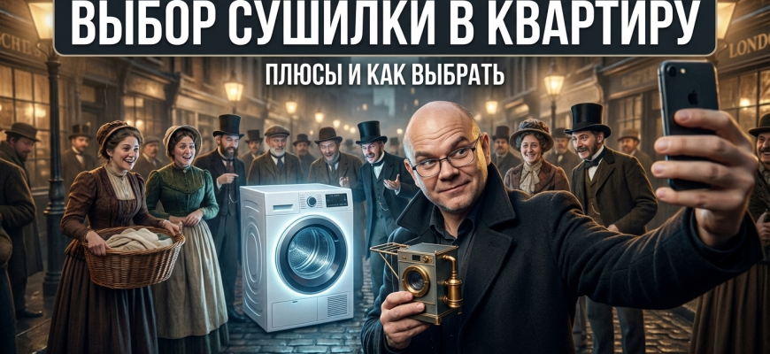 Сушильная машина в квартире, преимущества и советы по выбору