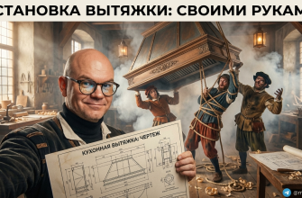 Пошаговая инструкция по установке кухонной вытяжки своими руками