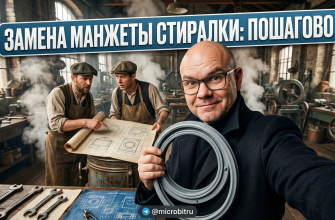 Процесс замены манжеты люка стиральной машины с учетом особенностей модели.